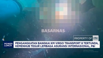 Pengangkatan Bangkai KM Virgo Tertunda, Kemenhub Tegur Asuransi P&I