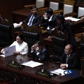 Pimpinan DPR Puan Maharani dan Sufmi Dasco pada Rapat Paripurna DPR RI Ke-7 Masa Persidangan I Tahun Sidang 2026-2027 di Kompleks Parlemen, Senayan, Jakarta, Selasa (29/9/2026). (CNBC Indonesia/Muhammad Sabki)