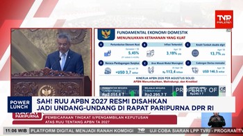 Sah! RUU APBN 2027 Resmi Sah Jadi Undang-Undang