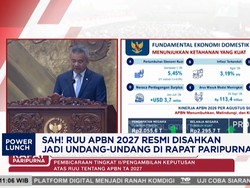 Sah! RUU APBN 2027 Resmi Sah Jadi Undang-Undang