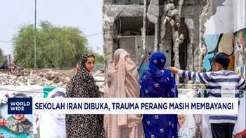 Sekolah Iran Dibuka, Trauma Perang Masih Membayangi