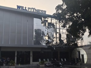 Gym di Denpasar Terbakar, Ledakan Bertubi-tubi lalu Muncul Api