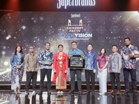 Transvision mempertahankan Super Brand 2026. (Dok. Transvision)