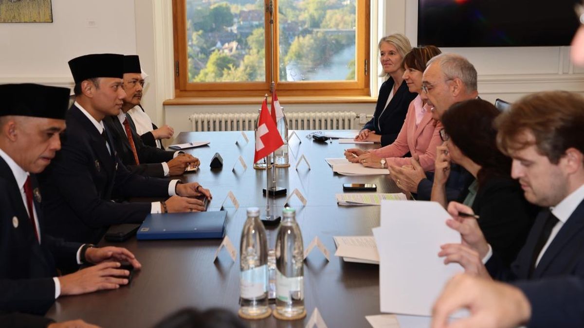 RI Bidik Kerja Sama Pengelolaan Air-Ketahanan Pangan dengan Swiss