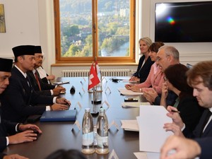 RI Bidik Kerja Sama Pengelolaan Air-Ketahanan Pangan dengan Swiss