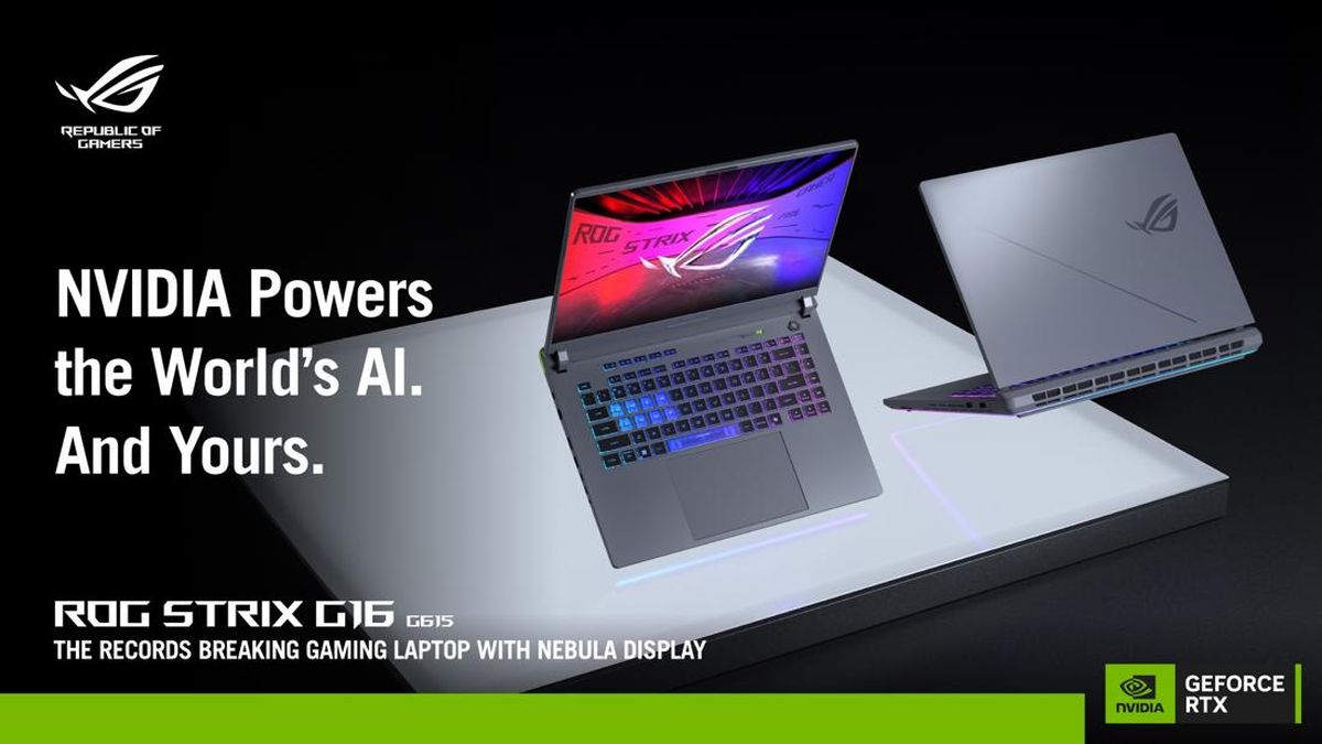 ASUS ROG Strix G16 G615, RTX™ AI PC Terbaik Buat Gaming dan Desain 3D