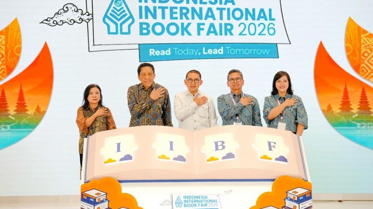 Buka IIBF 2026, Fadli Zon Dorong Buku Jadi Diplomasi Budaya