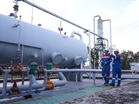 Fasilitas produksi Lapangan Sengeti PT Pertamina EP Jambi. (Dok: PT Pertamina Hulu Rokan (PHR))
