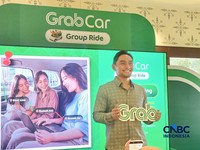 Grab Indonesia mencatatkan lonjakan tajam pada penggunaan fitur GrabCar Group Ride. Jumlah perjalanan menggunakan fitur tersebut melesat hingga 30 kali lipat dalam lima bulan sejak peluncurannya pada April 2026. (CNBC Indonesia/Intan Rakhmayanti Dewi