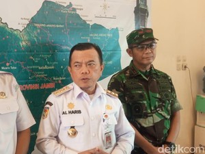 Gubernur Jambi Klaim Karhutla TNBS Belum Masuk Habitat Harimau dan Gajah