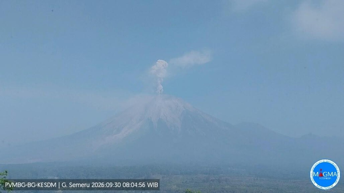 Gunung Ibu di Maluku Utara Meletus, Muntahkan Kolom Abu 200 Meter