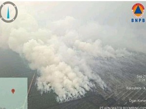 Video: Pekatnya Asap Karhutla Hambat Operasi Water Bombing di Kalteng