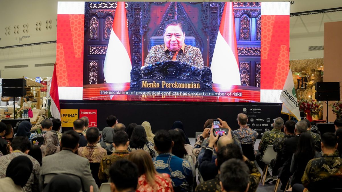 Airlangga Dorong Industri Furnitur Indonesia Perkuat Pasar Ekspor