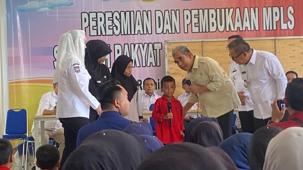 Muzani Optimistis Sekolah Rakyat Jadi Investasi Jangka Panjang SDM Indonesia
