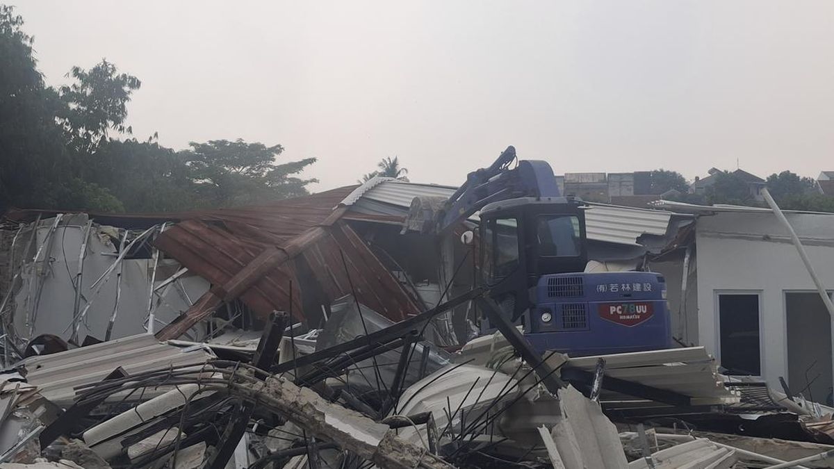 Penampakan Sejumlah Klaster Mewah di Lapas Cibinong Sudah Rata dengan Tanah — NadiKabar.com