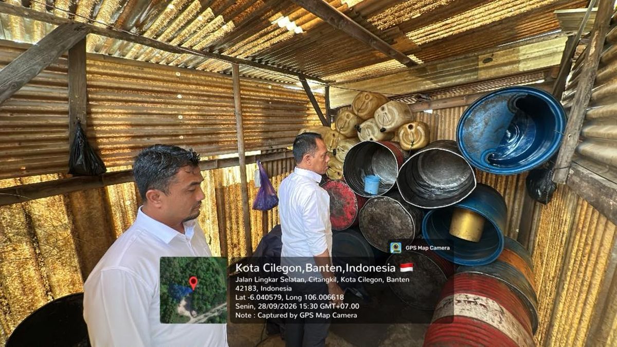 Ilustrasi berita Nasional: Polda Banten Cek Dugaan Lokasi Penimbunan BBM Subsidi, Temukan Drum Kosong
