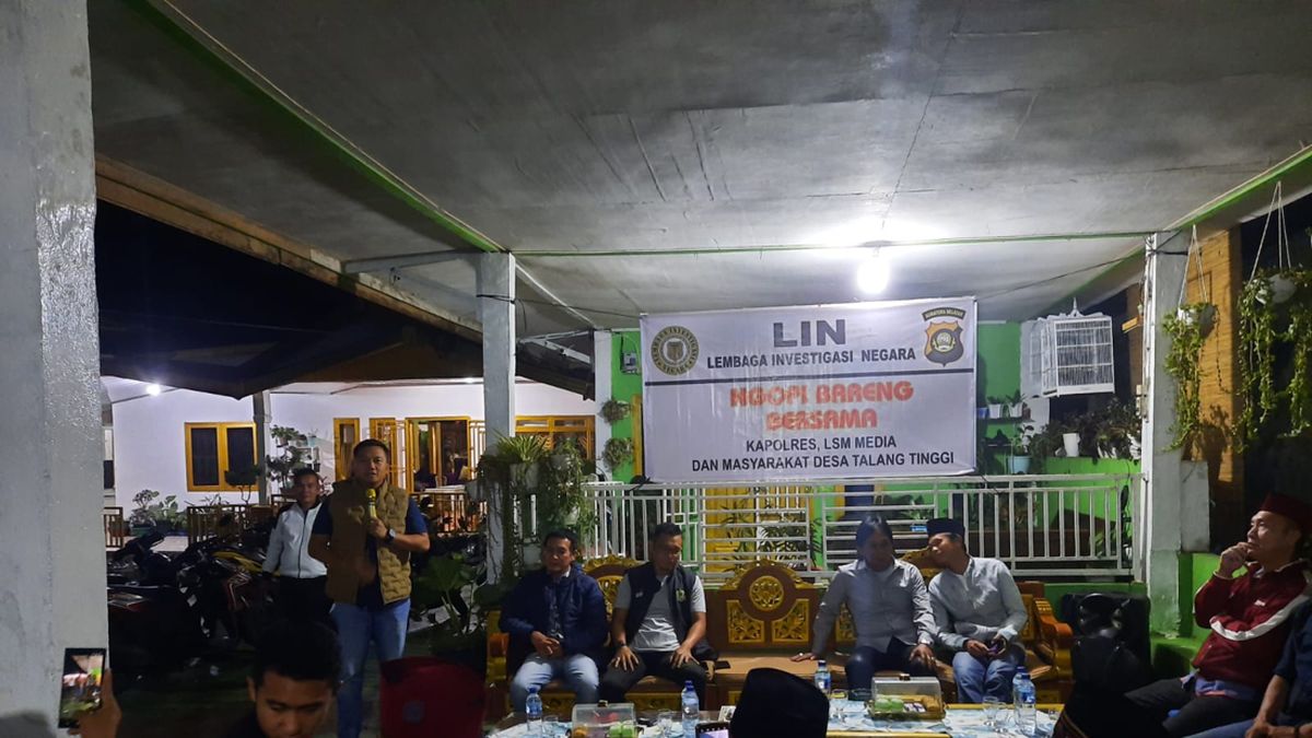 Polda Sumsel Ajak Warga Jaga Kamtibmas Lewat Program 'Ngopi Dai' — NadiKabar.com
