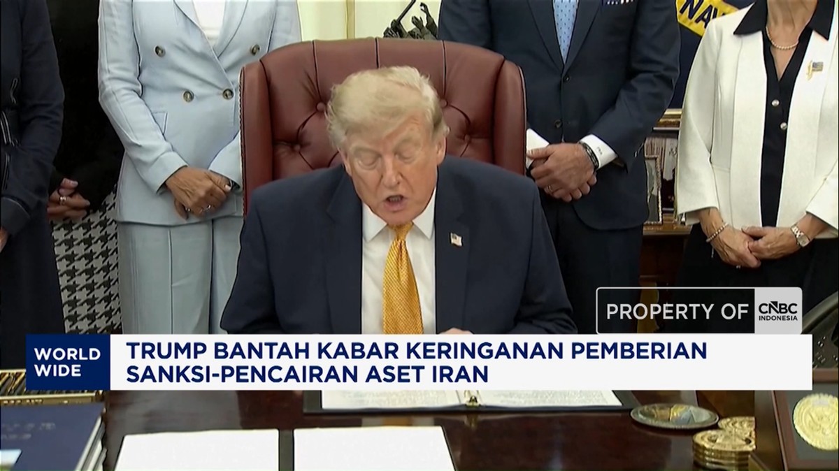 Trump Bantah Kabar Keringanan Pemberian Sanksi-Pencairan Aset Iran