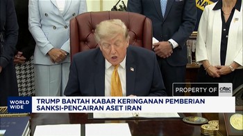 Trump Bantah Kabar Keringanan Pemberian Sanksi-Pencairan Aset Iran