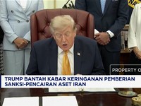 Trump Bantah Kabar Keringanan Pemberian Sanksi-Pencairan Aset Iran
