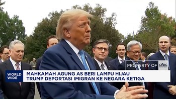 Trump Dapat "Lampu Hijau" Deportasi Migran ke Negara Ketiga