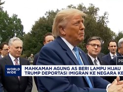 Trump Dapat "Lampu Hijau" Deportasi Migran ke Negara Ketiga