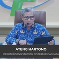 Deputi Bidang Statistik Distribusi dan Jasa BPS, Ateng Hartono saat menyampaikan Rilis BPS di Jakarta, Kamis (1/10/2026). (Tangkapan Layar Youtube/BPS Statistics)