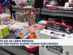 Inflasi AS Lebih Rendah, The Fed Punya Ruang Tahan Bunga