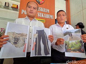 Pakaian Terakhir Mayat Mr X yang Ditemukan di Bawah Tol Bocimi