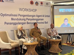 BPBD Bali Perkuat Sistem Peringatan Dini Berbasis AI