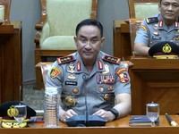 Komjen Pol Suyudi Ario Seto saat mengikuti rapat kerja dengan Komisi III DPR RI terkait uji kelayakan calon Kapolri di Komplek Parlemen, Senayan, Jakarta, Kamis (1/10/2026). (Tangkapan Layar Youtube/TVR Parlemen)