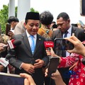 Menteri ESDM, Bahlil Lahadalia saat tiba di Istana Negara, Jakarta, Kamis (1/10/2026). (CNBC Indonesia/Emir Yanwardhana)