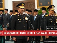 Prabowo Lantik Kapolri Jenderal Suyudi Ario Seto dan Wakapolri Komjen Wahyu Widada