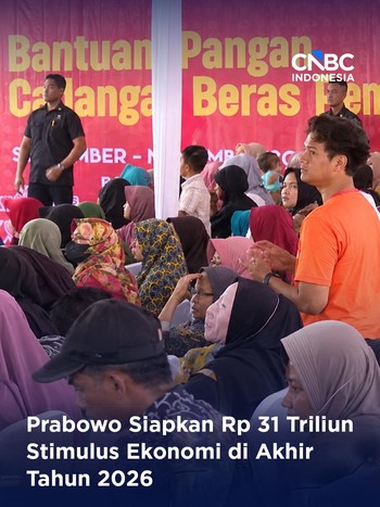 Prabowo Siapkan Rp 31 Triliun Stimulus Ekonomi di Akhir Tahun 2026