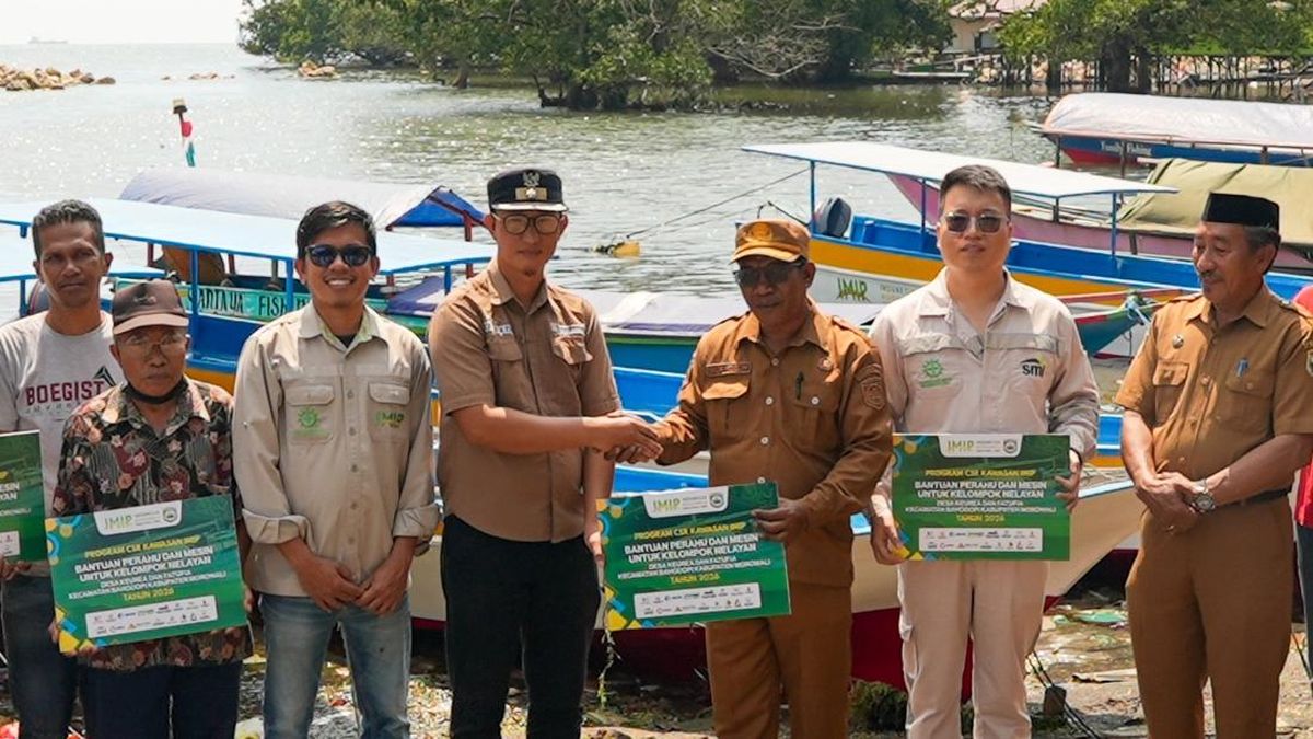 IMIP Salurkan 6 Kapal untuk Perkuat Ekonomi Nelayan Pesisir — NadiKabar.com