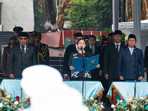 Puan Bacakan Ikrar Hari Kesaktian Pancasila, Tekankan Pentingnya Jaga NKRI