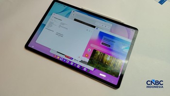 Samsung resmi meluncurkan dua produk baru dalam lini tabletnya. Seri Tab S12 hadir melalui Tab S12 Ultra dan Tab S12+. (CNBC Indonesia/Novina Putri Bestari)