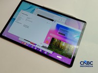 Samsung resmi meluncurkan dua produk baru dalam lini tabletnya. Seri Tab S12 hadir melalui Tab S12 Ultra dan Tab S12+. (CNBC Indonesia/Novina Putri Bestari)