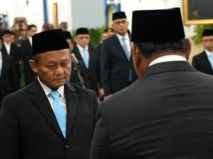 Prabowo Lantik Sarmuji Jadi Menteri Perindustrian