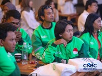 Suasana acara Kota Masa Depan #BeraniDigital di Kantor Wali Kota Cirebon, Jawa Barat, Kamis (1/10/2026). (CNBC Indonesia/Faisal Rahman)