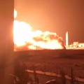 Flames rise at Tishreen thermal power plant following an explosion, near Otaybah, Syria, September 30, 2026, in this screengrab from video obtained from social media. Social Media/via REUTERS  THIS IMAGE HAS BEEN SUPPLIED BY A THIRD PARTY. MANDATORY