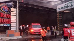 2 Karyawati Terjebak Kebakaran Toko Trans Home Sleman Ditemukan Tewas
