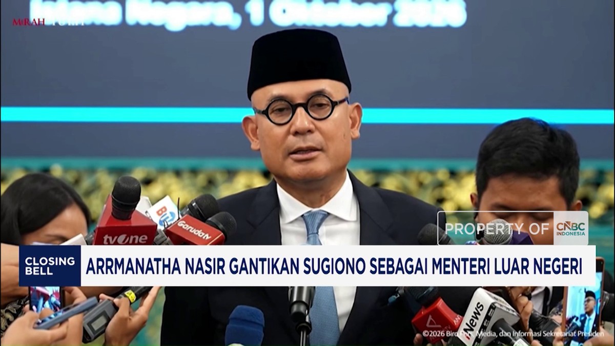 Video: Arrmanatha Nasir Gantikan Sugiono Sebagai Menteri Luar Negeri