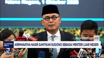 Arrmanatha Nasir Gantikan Sugiono Sebagai Menteri Luar Negeri