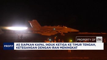 AS Siapkan Kapal Induk, Ketegangan Dengan Iran Meningkat
