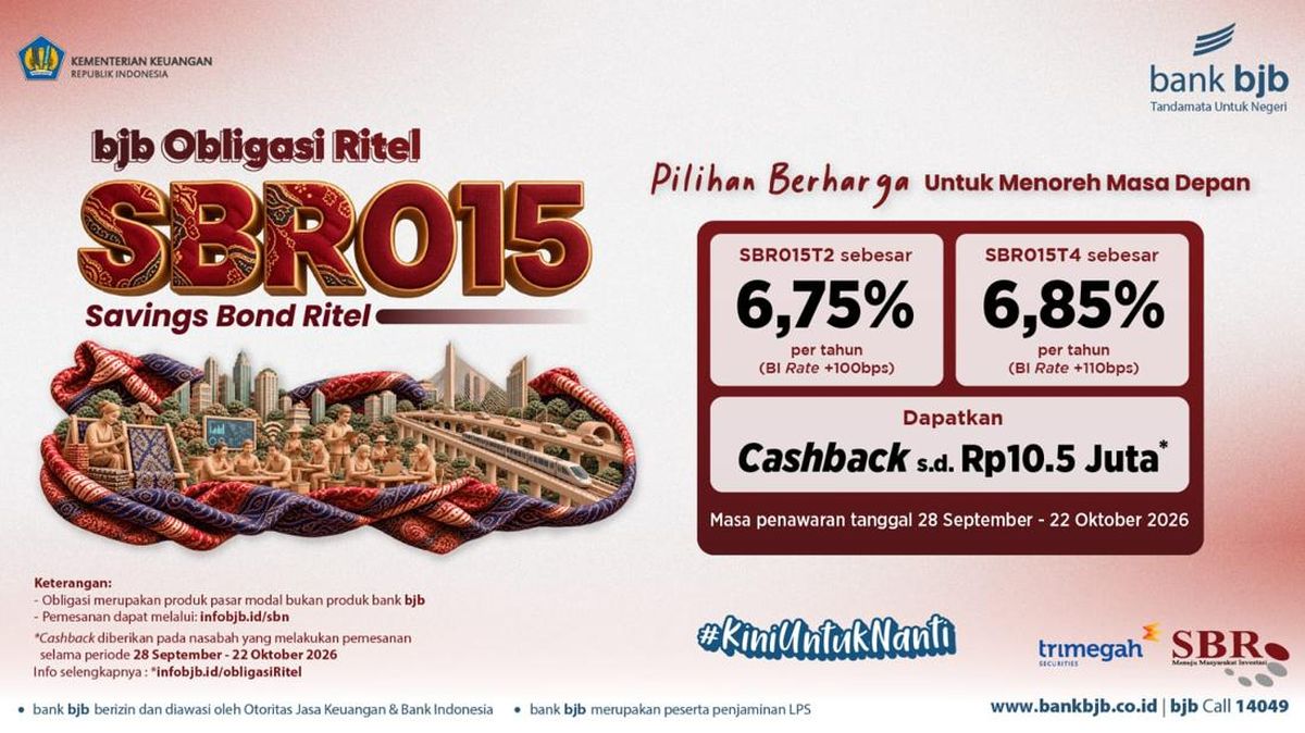 Ilustrasi berita Bisnis: SBR015 Hadir, bank bjb Buka Akses Investasi SBN Ritel bagi Masyarakat