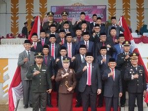 Bupati Merangin Imbau Masyarakat Pertahankan Nilai-nilai Pancasila