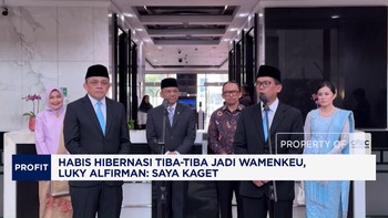 Habis Hibernasi Tiba-Tiba Jadi Wamenkeu, Luky Alfirman: Saya Kaget
