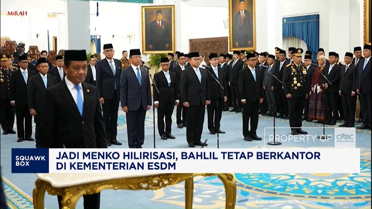 Jadi Menko Hilirisasi, Bahlil Tetap Berk kantor di Kementerian ESDM