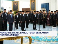 Jadi Menko Hilirisasi, Bahlil Tetap Berk kantor di Kementerian ESDM